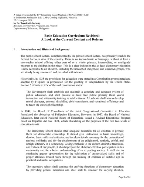 batas republika blg 9155|Official Gazette of the Republic of the Philippines.